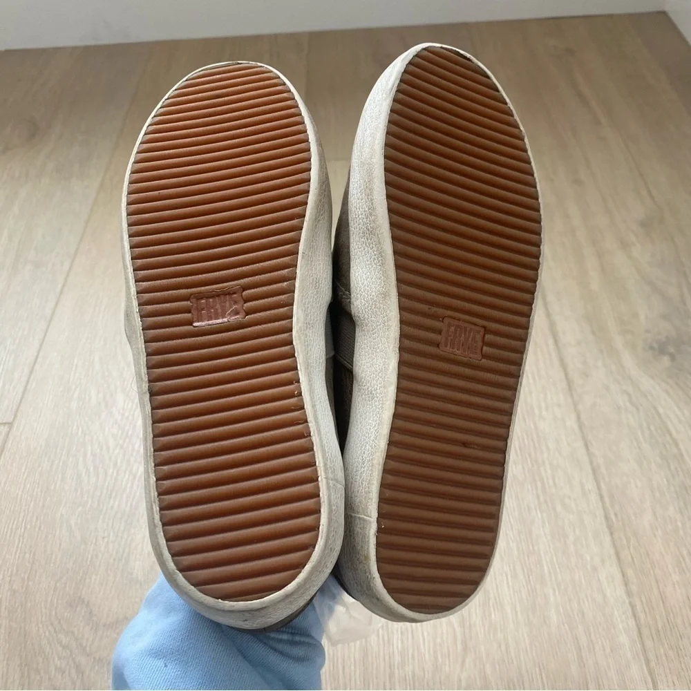 Frye Ash Brown Leather Slip On Shoe